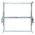 Máquina de corte de tecido para cortina de luz LED semiautomática Yuyi 1,2 kW
